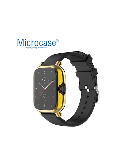 Amazfit Gts 2 - Gts 2E 42 Mm Önü Kapalı Tasarım Silikon Kılıf