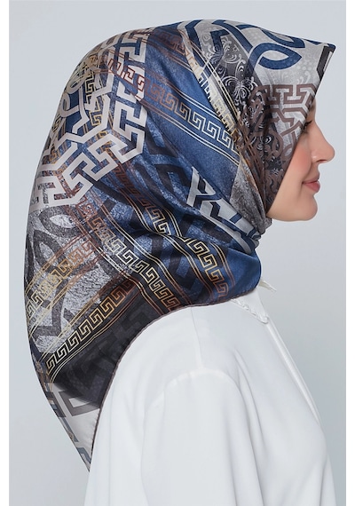 Armine Özel Nostalji Serisi Twill İpek Eşarp Modelleri 8245D-09