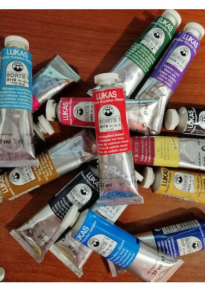Lukas Sorte 37 ML Yağlı Boya Kadmium Kırmızı