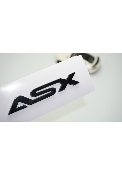 Dk Tuning Asx Bagaj Siyah Abs 3m 3d Yazı Logo Mitsubishi İle Uyum