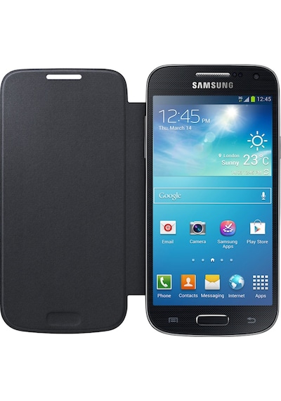 Samsung Uyumlu Galaxy S4 Mini I9190 Kilif Kapakli Kilif Flipcover Tipi 131669543 - Renk / Pembe