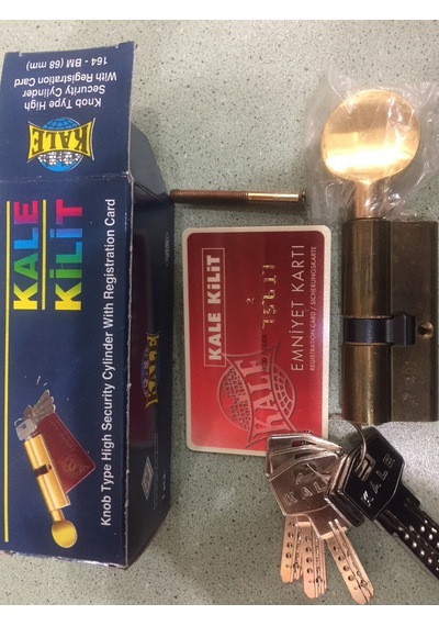 Kale 164 Bm Topuzlu Bilyalı Barel 5 Anahtar 68mm Sarı