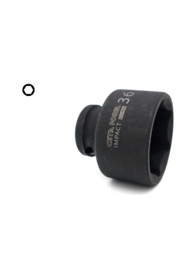 Ceta Form 36 mm 1/2” 6 Köşe Havalı Lokma Anahtar C62-H36