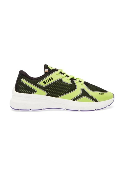BOSS Owen 'open Green' Erkek Sneaker Yeşil Yeşil