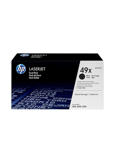 Hp 49X Q5949Xd Toner Yüksek Kapasiteli İkili Paket