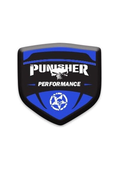 Punısher Tasarımlı Grenaj-siperlik Damla Sticker Diğer
