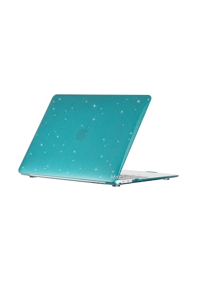 Apple Uyumlu MacBook Air M1 Kılıf 13inç Simli Kristal Parlak Touchıd'li M1 Air A2337 A2179 A1932 İle Şeffaf