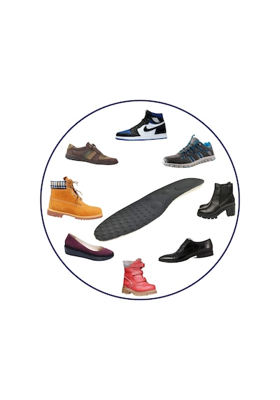 Anatomik, Rahat, Koşucu, Sporcu, Ayakkabı Tabanlığı, Siyah 40-41