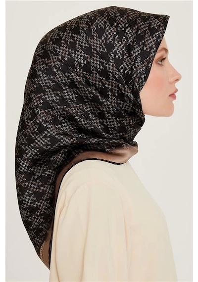Armine Sura Saf İpek Eşarp 9239d 81 Çok Renkli