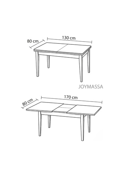 80x130 Açılabilir Masa + 6 Elma Sandalye Masa Takımı Krem Krem 80x130 Açılabilir Masa + 6 Elma Sandalye Masa Takımı Krem Krem