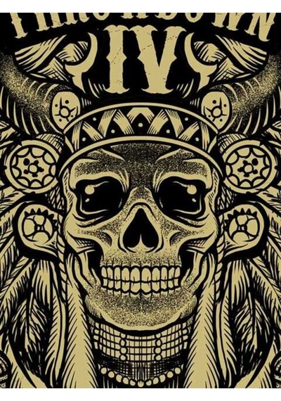 Buffalo Bandana King Skull Siyah