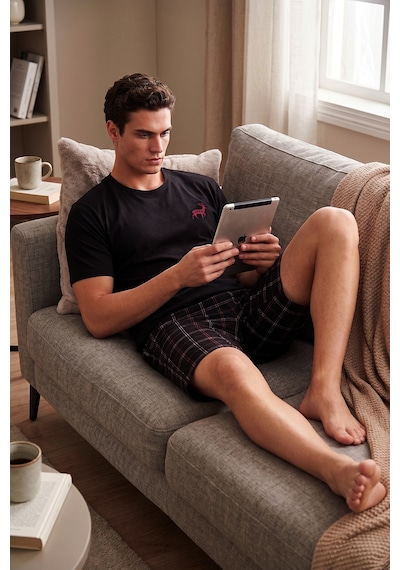 Buratti Erkek Pijama Takımı 6572022 Siyah