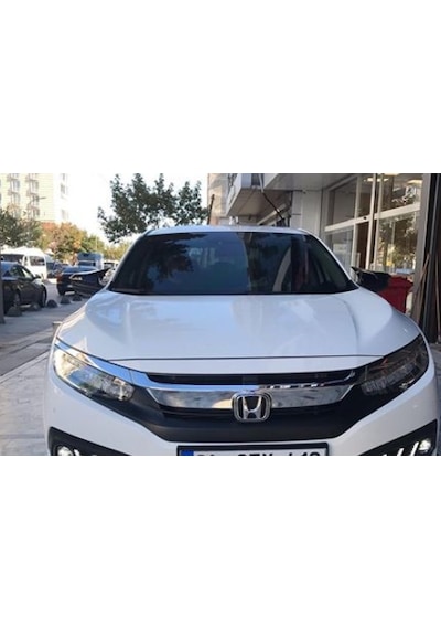 Honda Civic Fc5 Yarasa Ayna Kapağı Piano Black Plastik