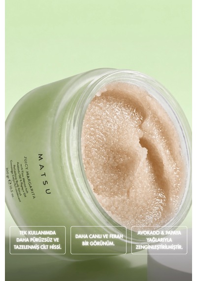 Juicy Margarita Ferahlatıcı Bergamot & Narenciye Vücut Peelingi 300 Gr