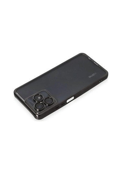 Realme C53 Uyumlu Kılıf Lensli Silikon - Siyah