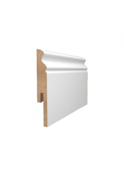 Yalı Serisi Lake Beyaz B Model 10cm Pvc Süpürgelik