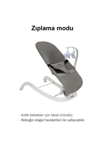 Mamma Rocker Plus Yeni Nesil Çift Sallama Fonk. Ana Kucağı Anne Sallar + Bebek Kendini Sallar