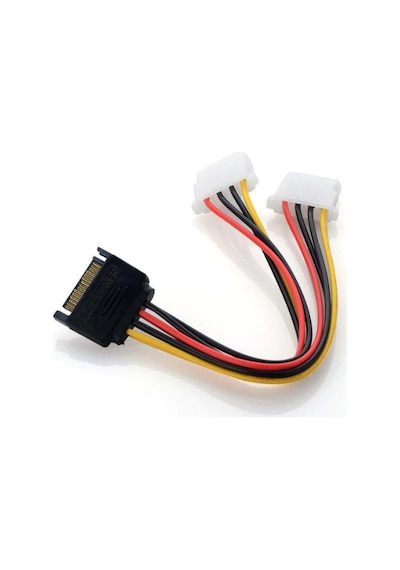 Dişi İde Power Erkek Sata Power 2x Dişi Molex Erkek Sata Power Kablo
