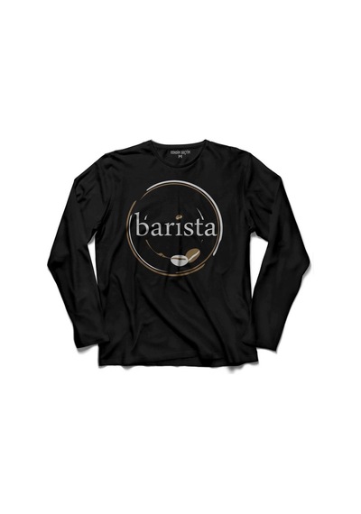 The Barista Coffee Kahve Espresso Twenty Two Uzun Kollu Tişört (512913832)