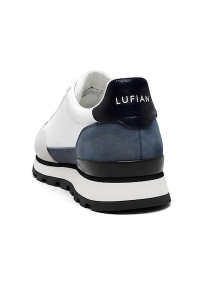 Lufian 111230302 Leo Sneaker Erkek Deri Ayakkabı Gri