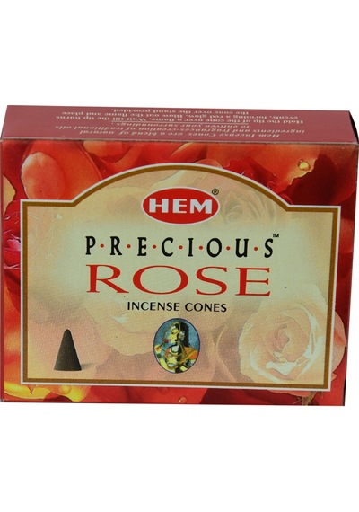 Hem Gül Kokulu 10 Konik Tütsü Rose