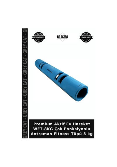 Premium Aktif Ev Hareket Wft-8kg Çok Fonksiyonlu Antreman Fitness Tüpü 8 Kg Çok Renkli
