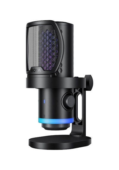 Boya Castmic G40b Rgb Aydınlatmalı Gürültü Engellemeli Usb Mikrofon Ve Boom Arm Set