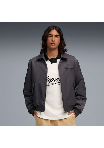 Puma X Represent Erkek Bomber Ceket 632539 97 Gri