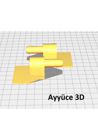 Ayyüce 3d, Audi A3 8p Arka Pandizot Ayak Pimleri