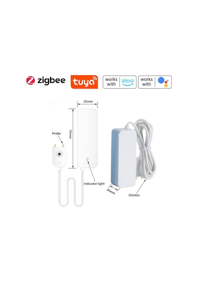 Tuyu Uyumlu Zigbee Su Baskını Sensörü