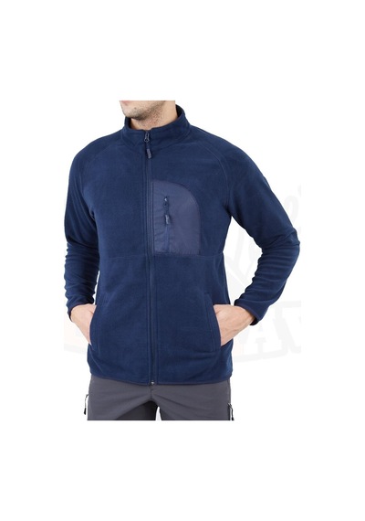 Alpinist Motus Tam Fermuarlı Polar Indigo (529044854)