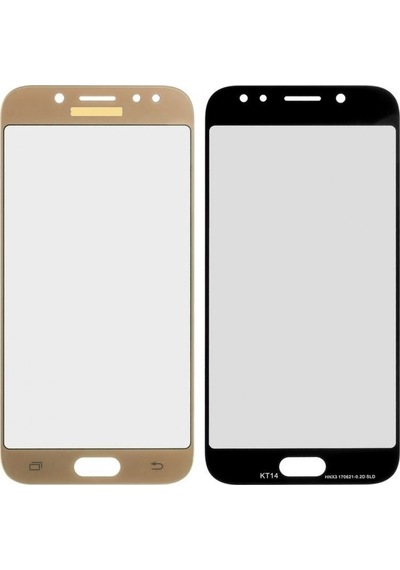 Samsung Galaxy Uyumlu J5 Pro J530 Ocalı Dokunmatik Ön Cam Lens - Gold