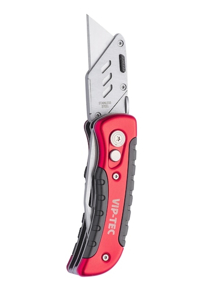 Vıptec Vt875159 Çift Bıçaklı Katlanır Cep Tipi Maket Bıçağı