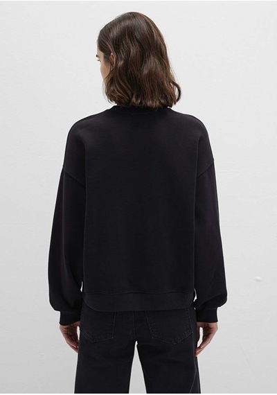 Mavi Yuvarlak Yaka Logo Siyah Kadın Sweatshirt M1s10490-900 SiYAH
