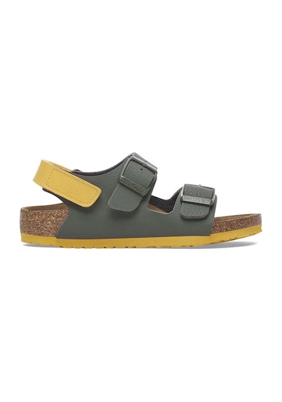 Birkenstock Milano Kids Bf Desert Sol Unisex Çocuk Sandalet 1029378 Yeşil