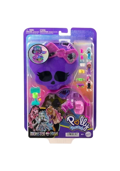 Hvv58 Polly Pocket - Monster High Temalı Kompakt Oyun Seti 1