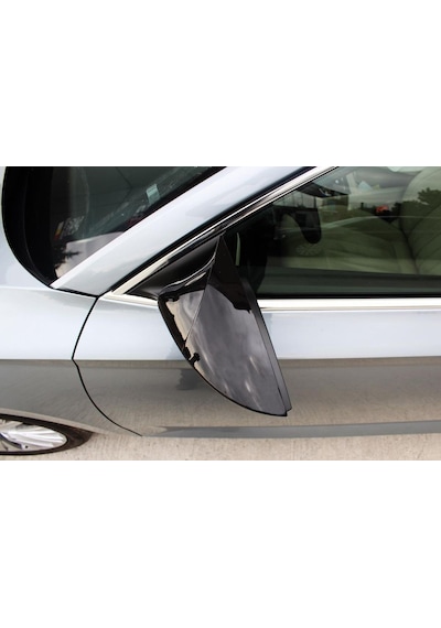Skoda Superb Yarasa Ayna Kapak - Batman Ayna Kapağı Parlak Siyah
