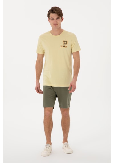 U.s. Polo Assn. Erkek Koyu Haki Şort Örme 50305933-vr111 Koyu Haki