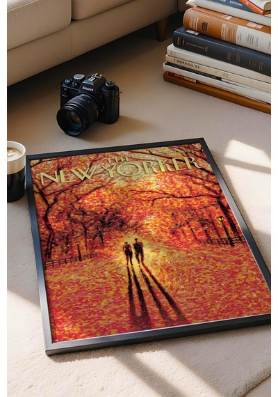 The New Yorker Çerçeveli Tablo November 9 2009