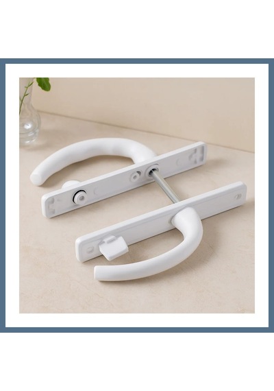 Buradabulabilirsin Pvc Kilitli Banyo/wc Kapı Kolu Beyaz Bbz