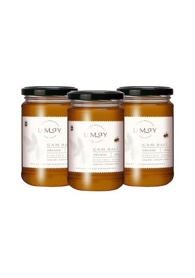 Umay Herbal Organik Çam Balı 3 x 850 G