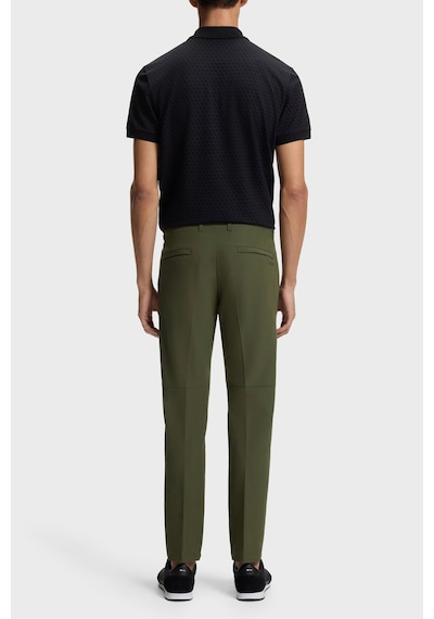 Boss Su İtici Esnek Kumaş Slim Fit Dar Paça Pantolon Erkek Pantolon 50534303 347 Haki