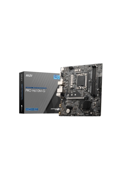 MSI PRO H610M-G Intel H610 5600 MHz DDR5 Soket 1700 mATX Anakart