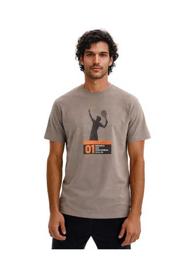Arma Ar-ma Erkek Bisiklet Yaka Tişört Resim Baskili Örme Kumaş Regular Fit %100 Pamuk 30/2 Süprem Y31344448402 Gri-bej G8 Arma Ar-ma Erkek Bisiklet Yaka Tişört Resim Baskili Örme Kumaş Regular Fit %100 Pamuk 30/2 Süprem Y31344448402 Gri-bej G8