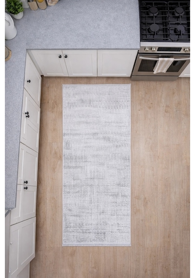 Merinos Vista 79300-095 Özel Kesme Halı Gri Çok Renkli