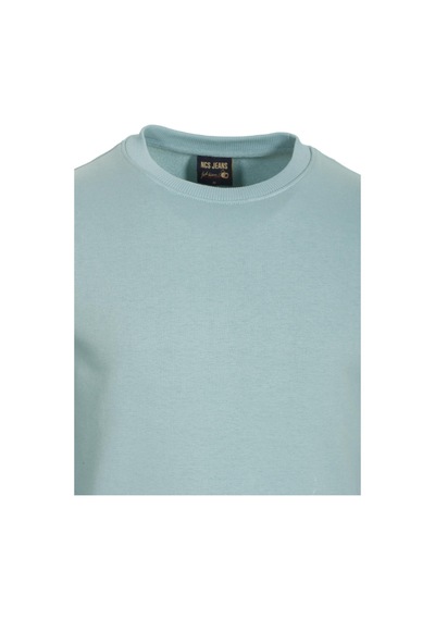 Mavi Erkek Sweatshirt Bisiklet Yaka 3 İplik Yıkamalı Slim Fit Sweatshirt Ncs Jeans 1617-mavi Mavi