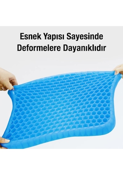 Ally Nefes Alabilen Kaymaz Yumuşak Ev Ofis Ve Araba Koltuk Minderi- 5775