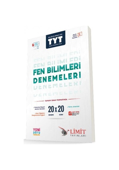 Limit Tyt Kronometre Fen Bilimleri 20x20 Denemeleri Parlayan