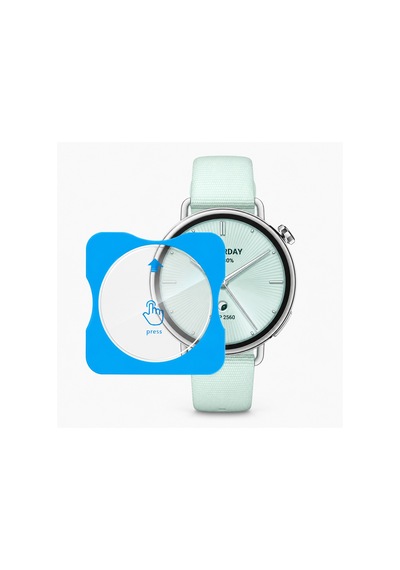 Mi Watch S4 41mm Uyumlu Kolay Takılabilir Takma Aparatlı Temperli Cam Ekran Koruyucu