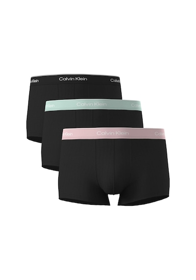 Calvin Klein Erkek Siyah 3'lü Low Rise Trunk Boxer-13389 Siyah